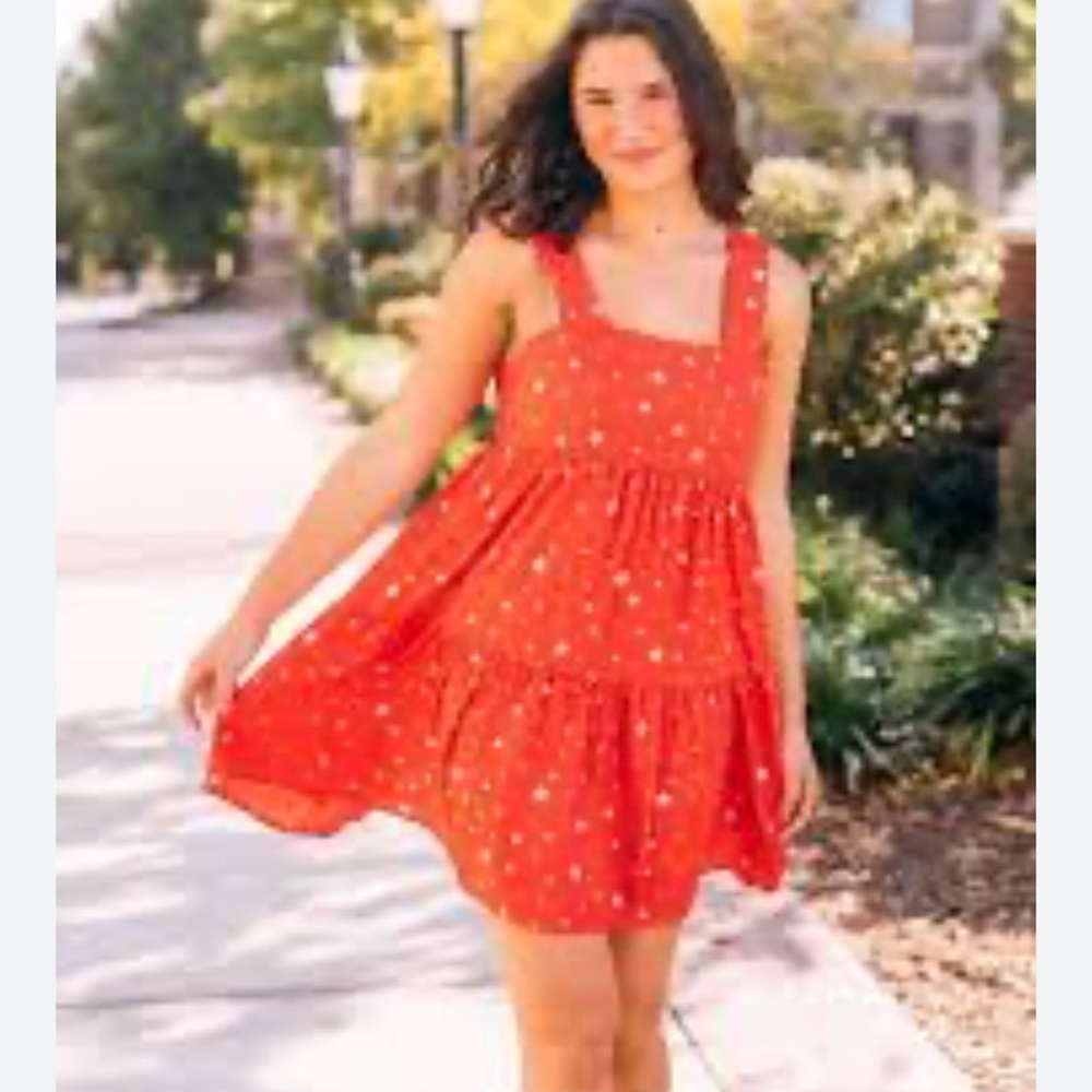 Red Star Dress - Magnolia Moon